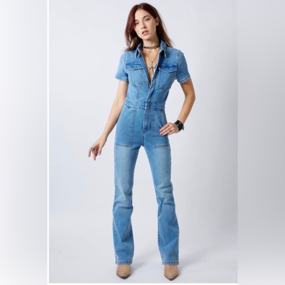 Signature 8 Denim Jumpsuit